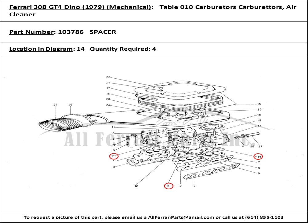 Ferrari Part 103786