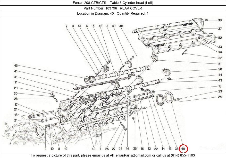 Ferrari Part 103796