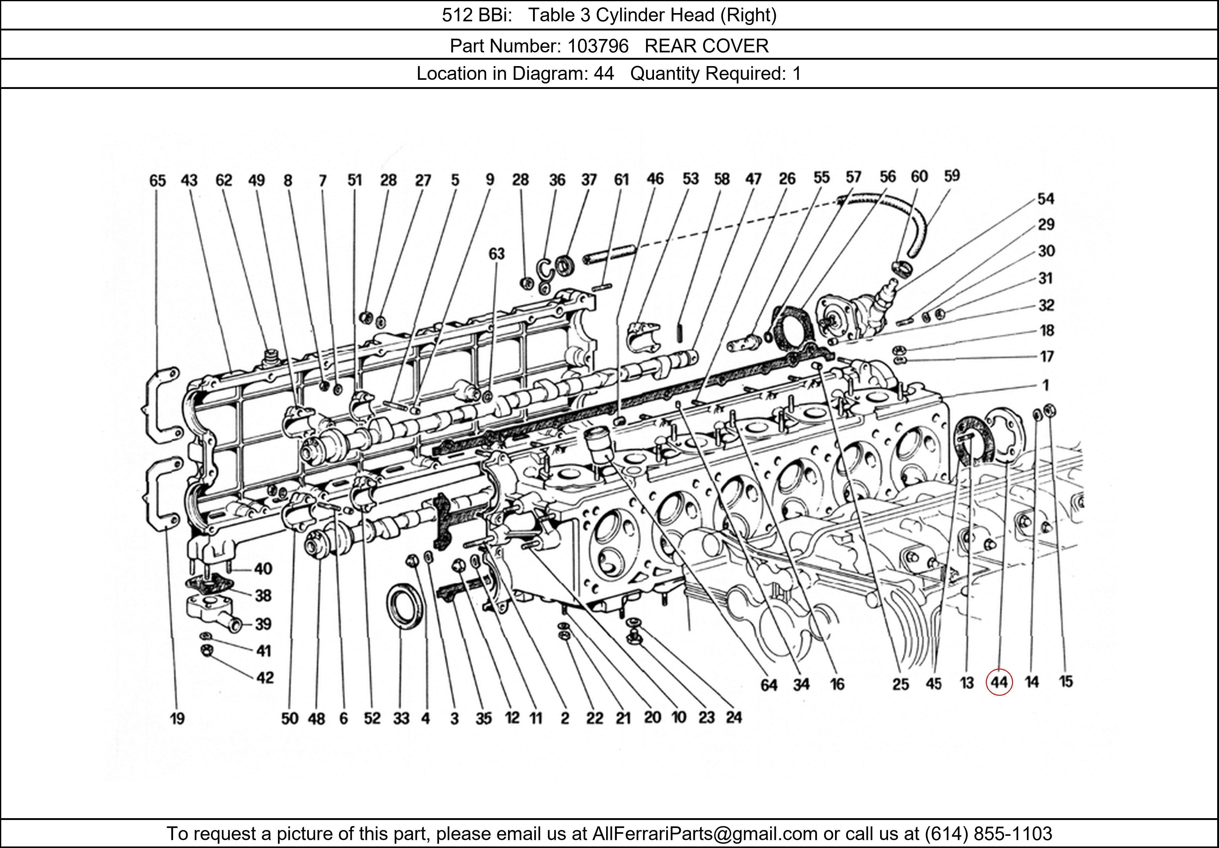 Ferrari Part 103796