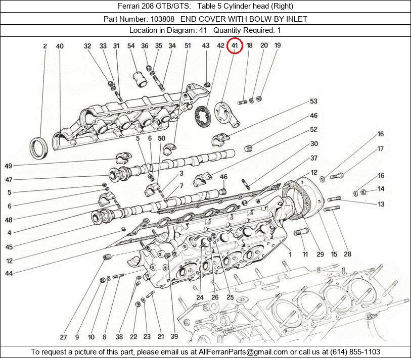 Ferrari Part 103808