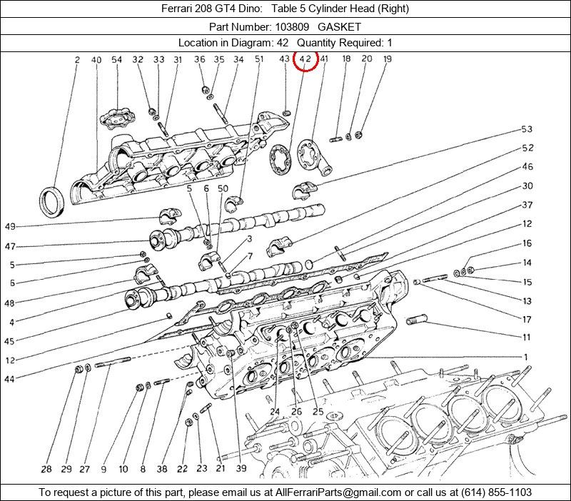 Ferrari Part 103809