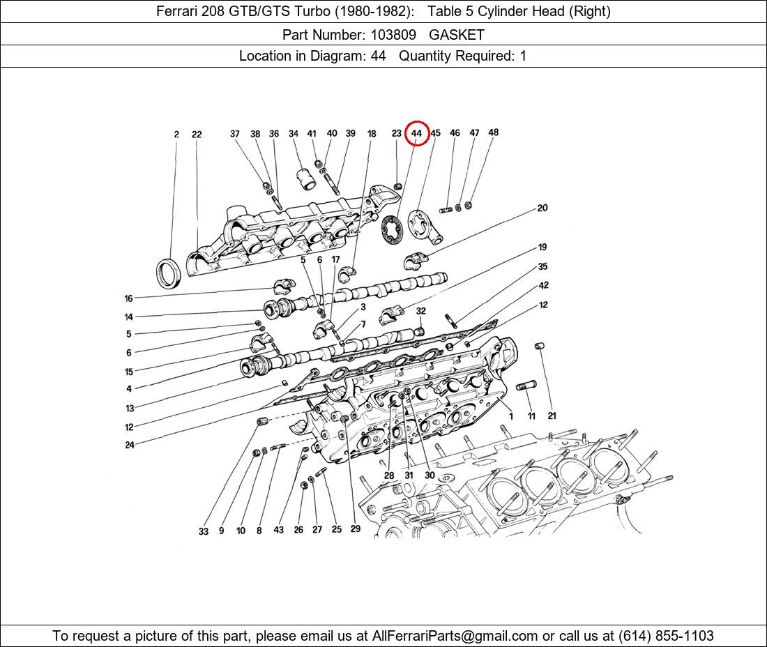 Ferrari Part 103809