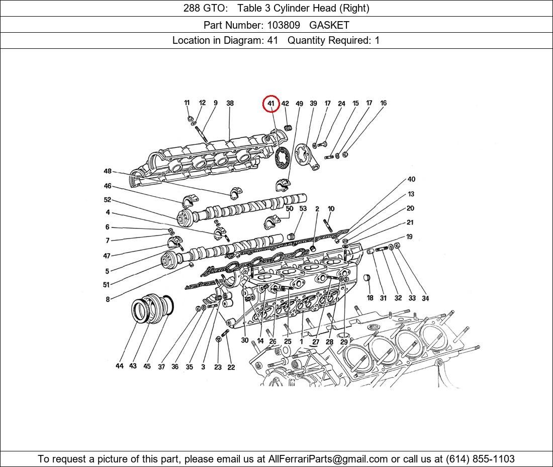 Ferrari Part 103809