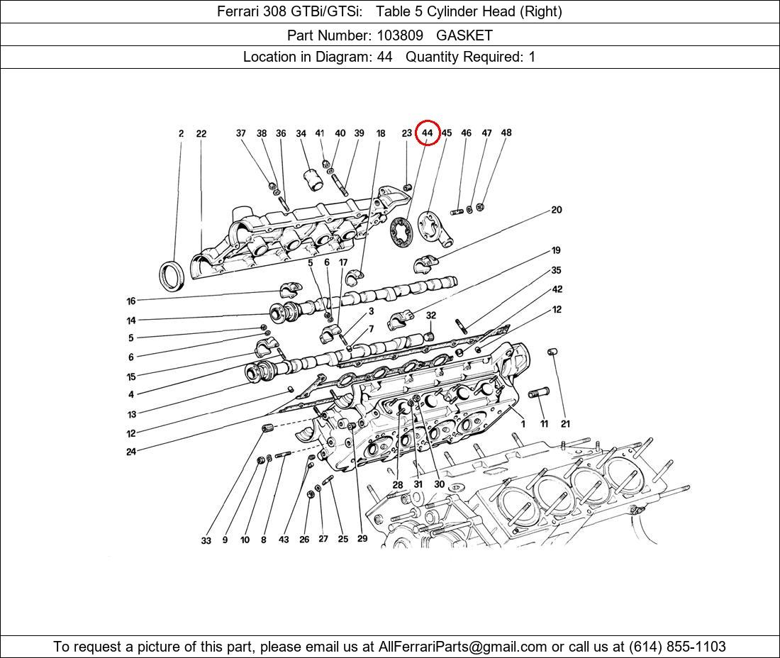 Ferrari Part 103809