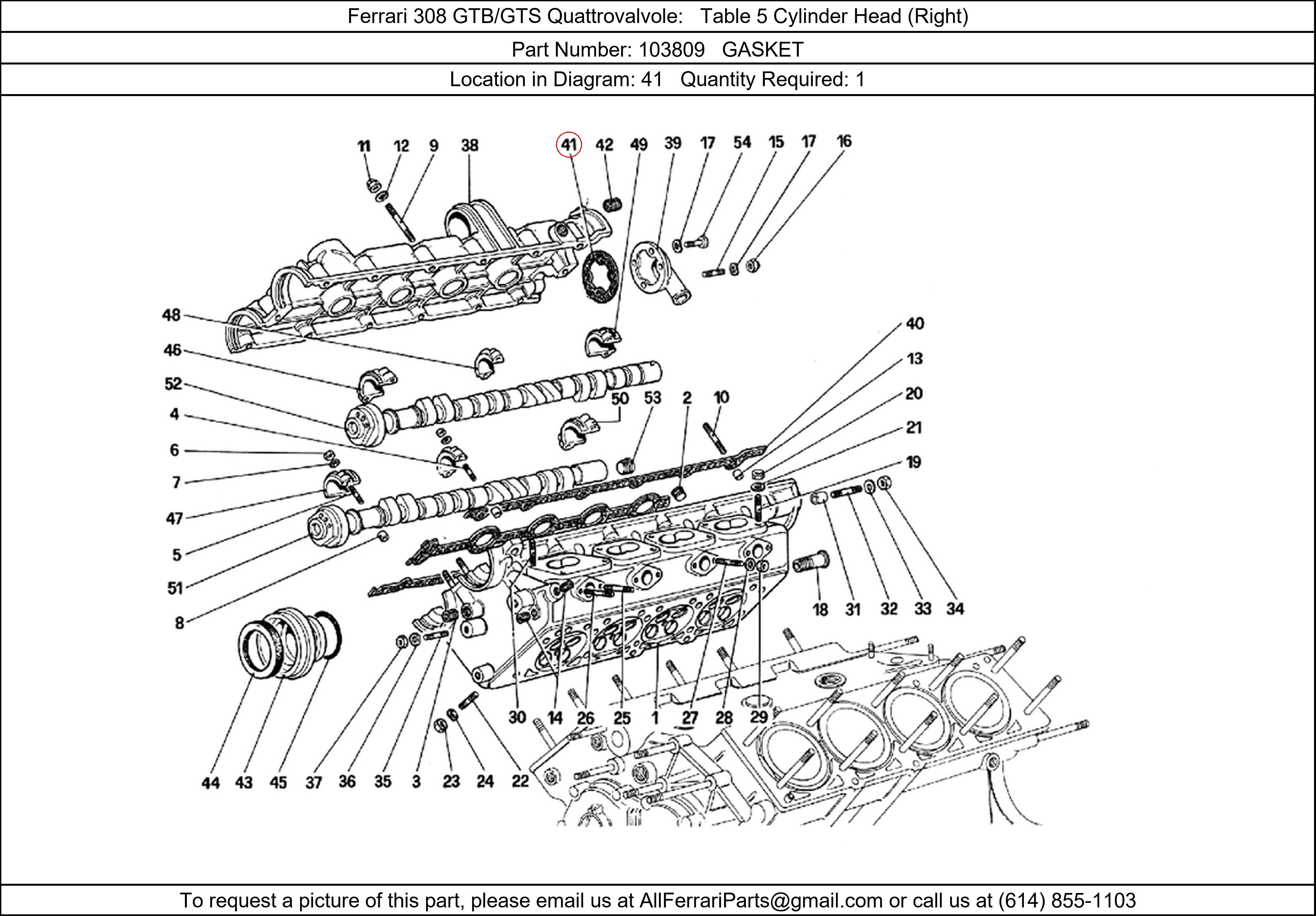 Ferrari Part 103809