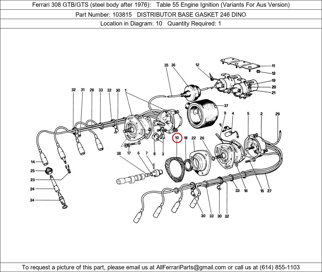 Ferrari Part 103815