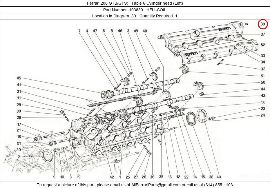 Ferrari Part 103830