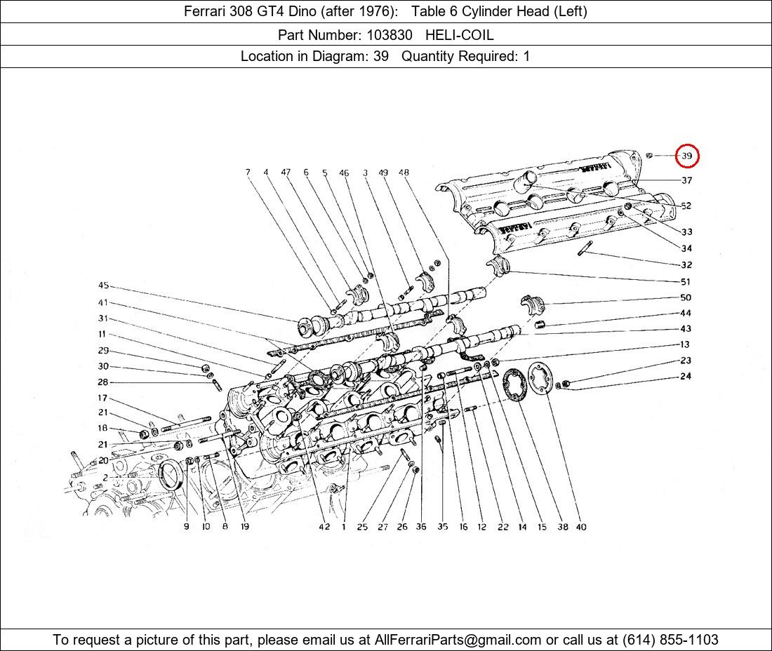 Ferrari Part 103830