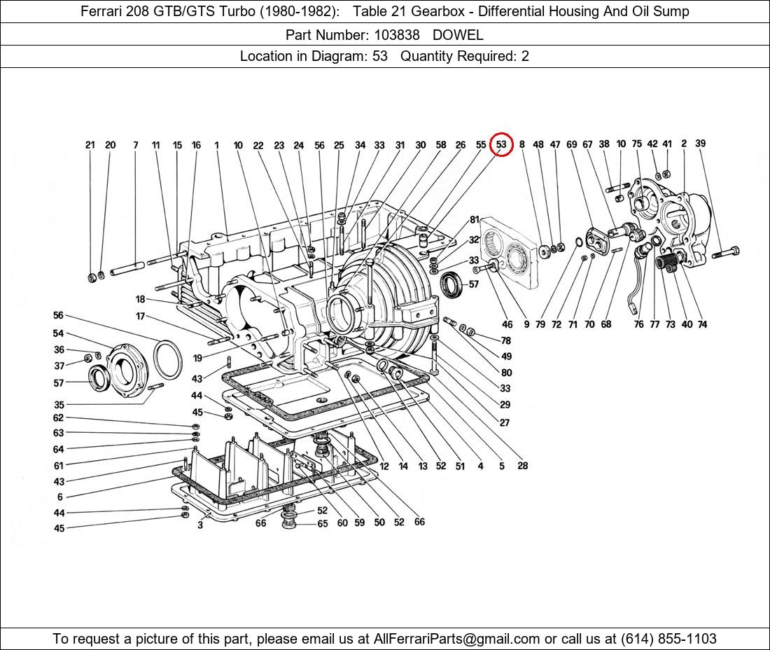 Ferrari Part 103838