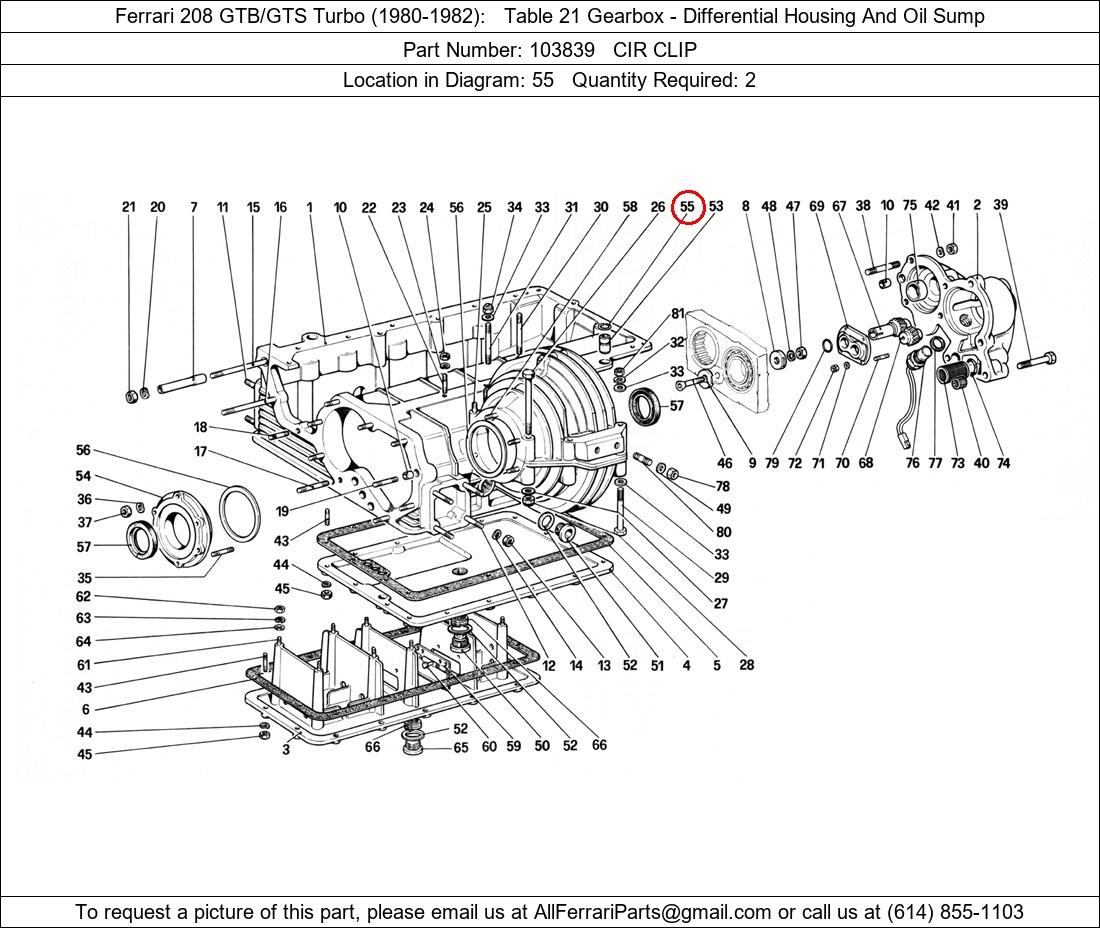 Ferrari Part 103839