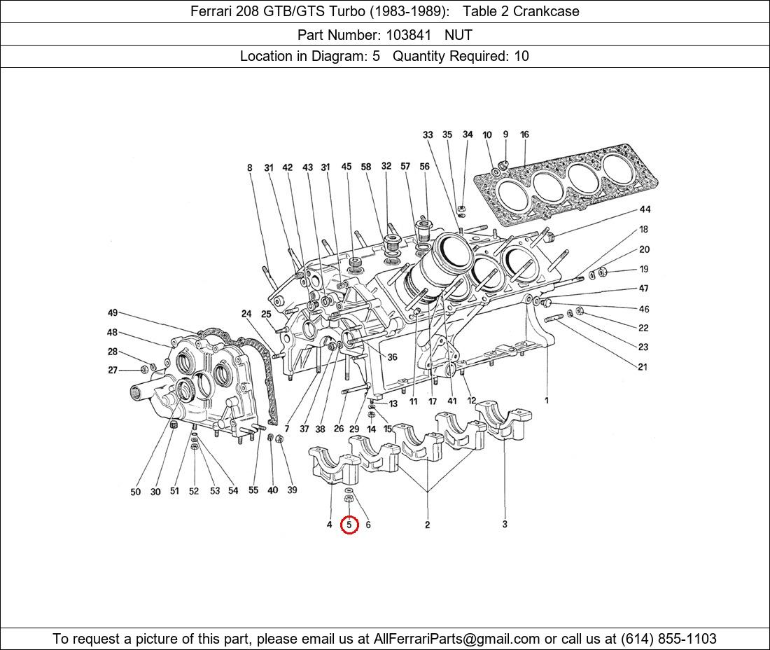 Ferrari Part 103841