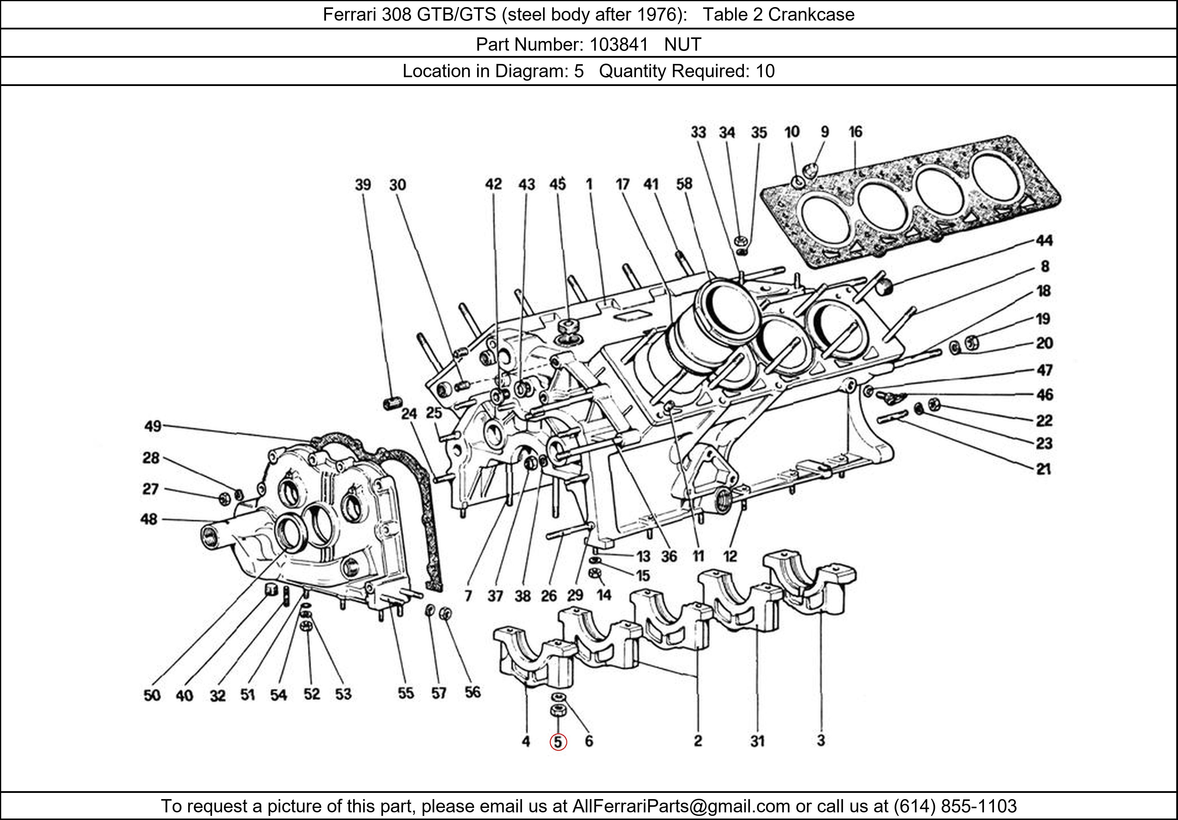 Ferrari Part 103841