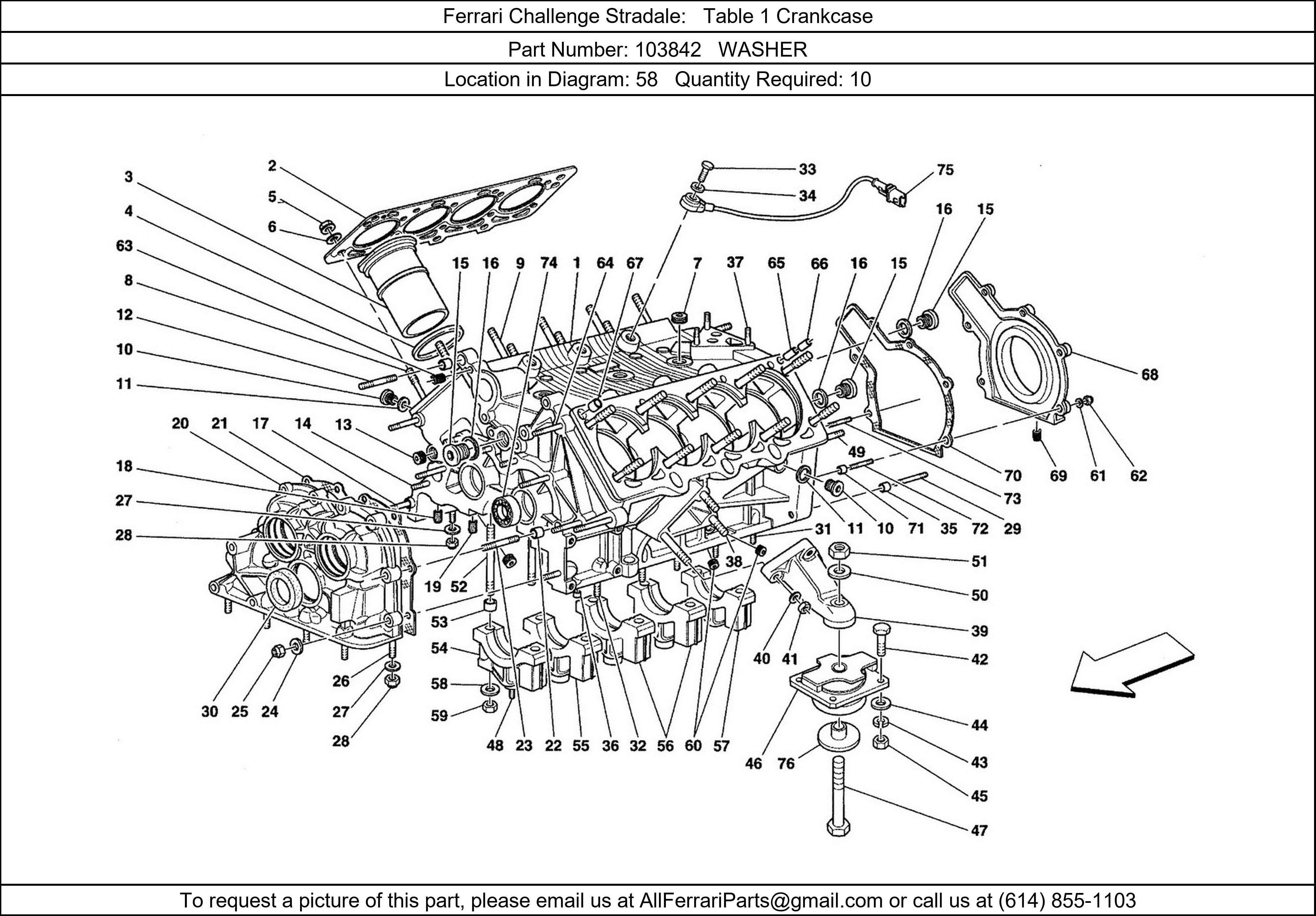 Ferrari Part 103842