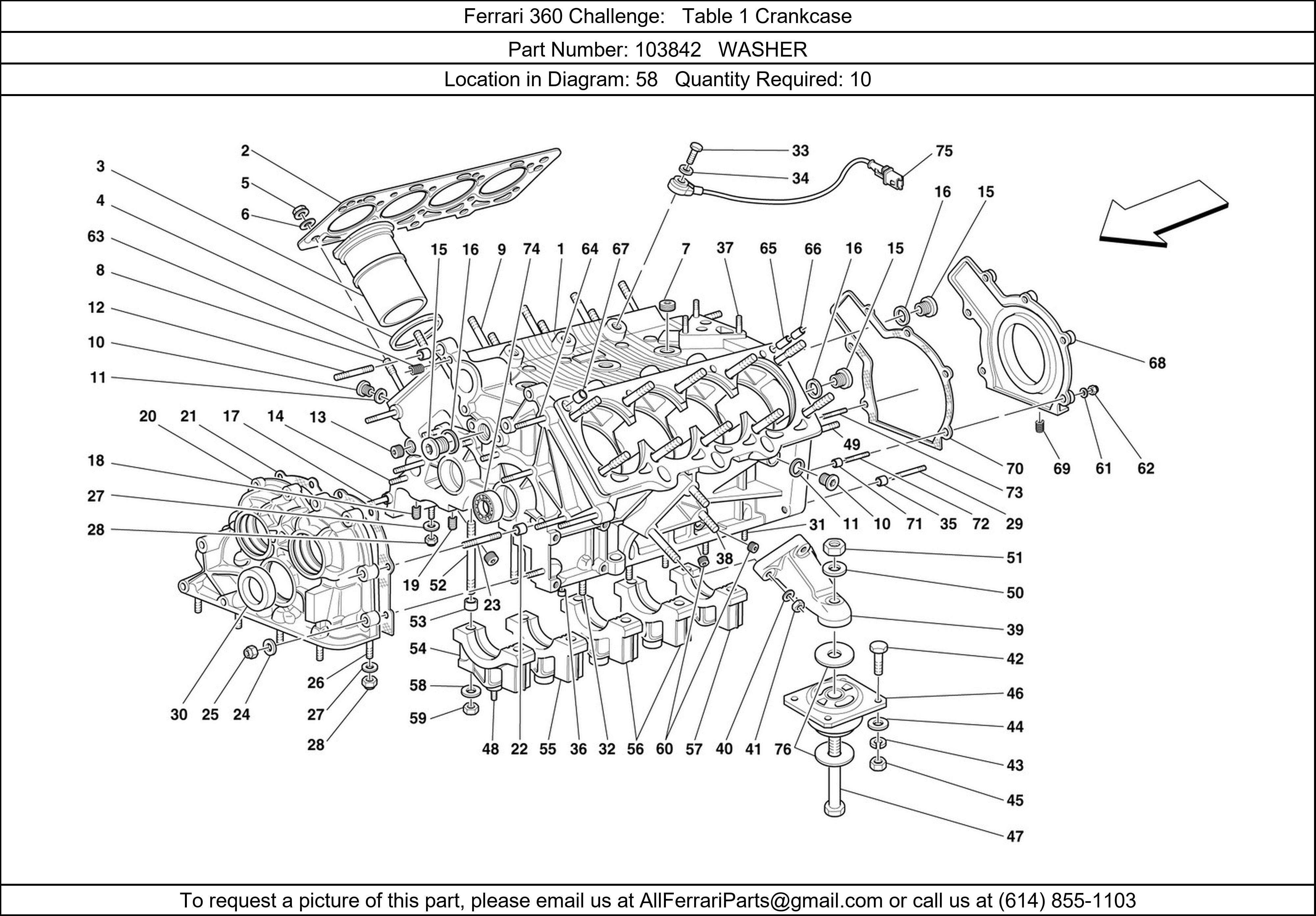 Ferrari Part 103842