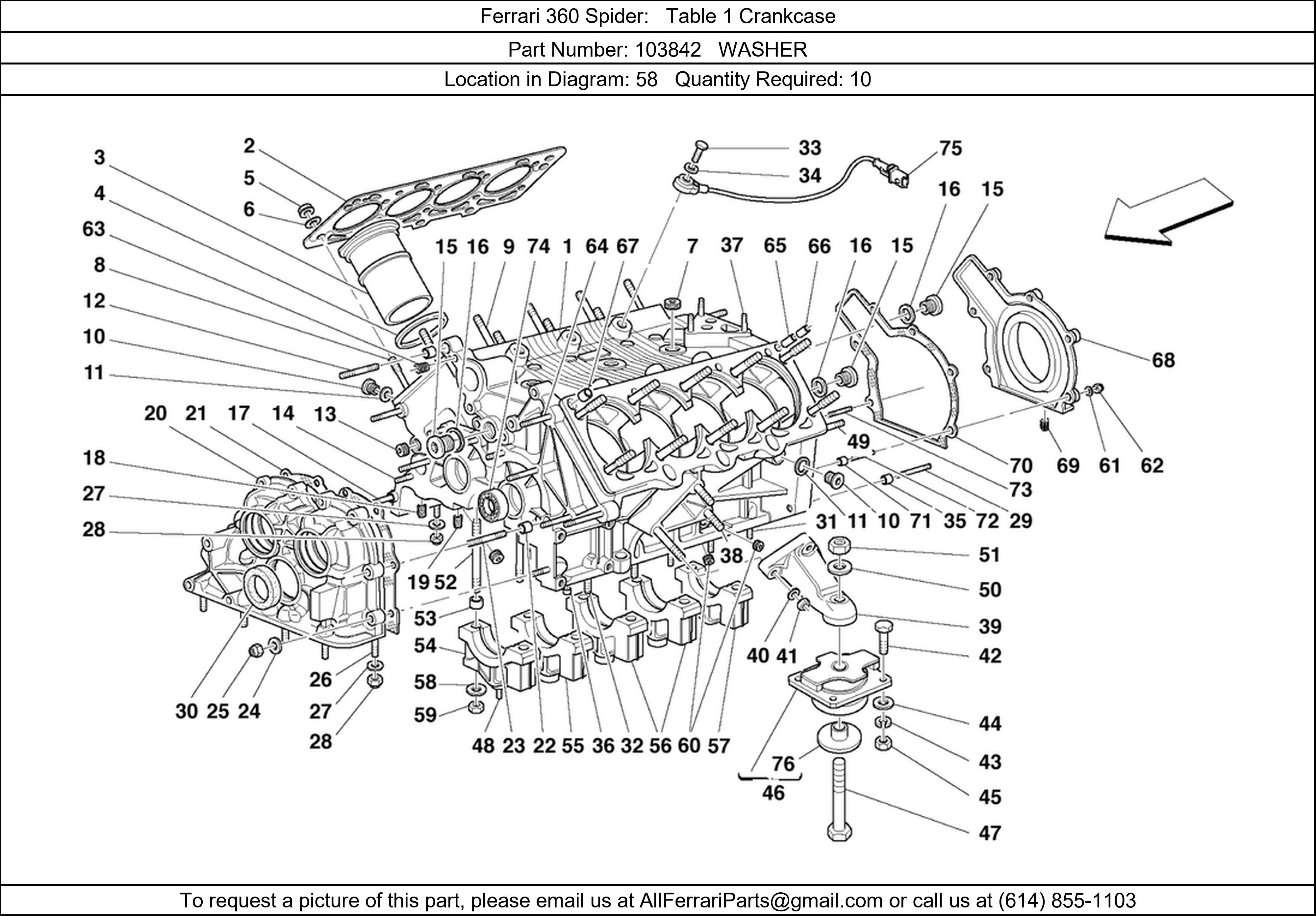 Ferrari Part 103842