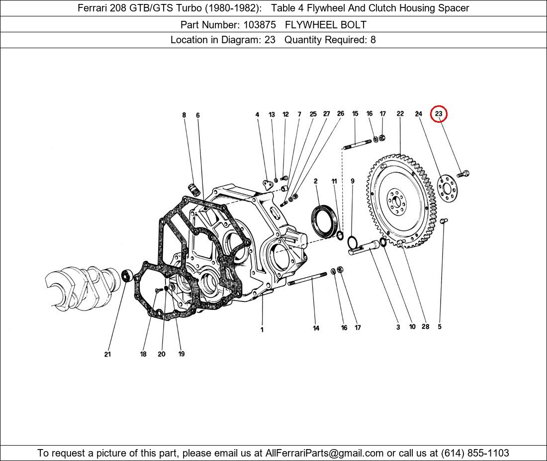 Ferrari Part 103875