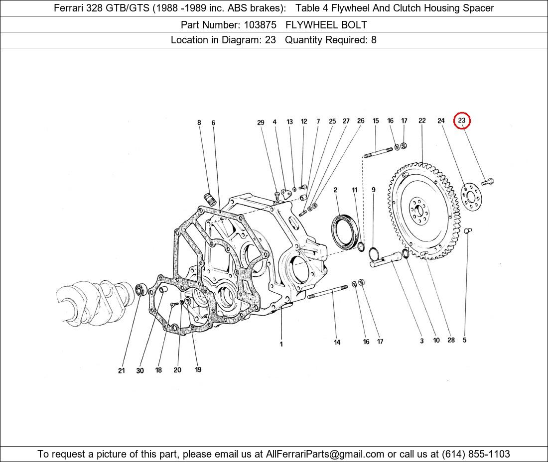 Ferrari Part 103875