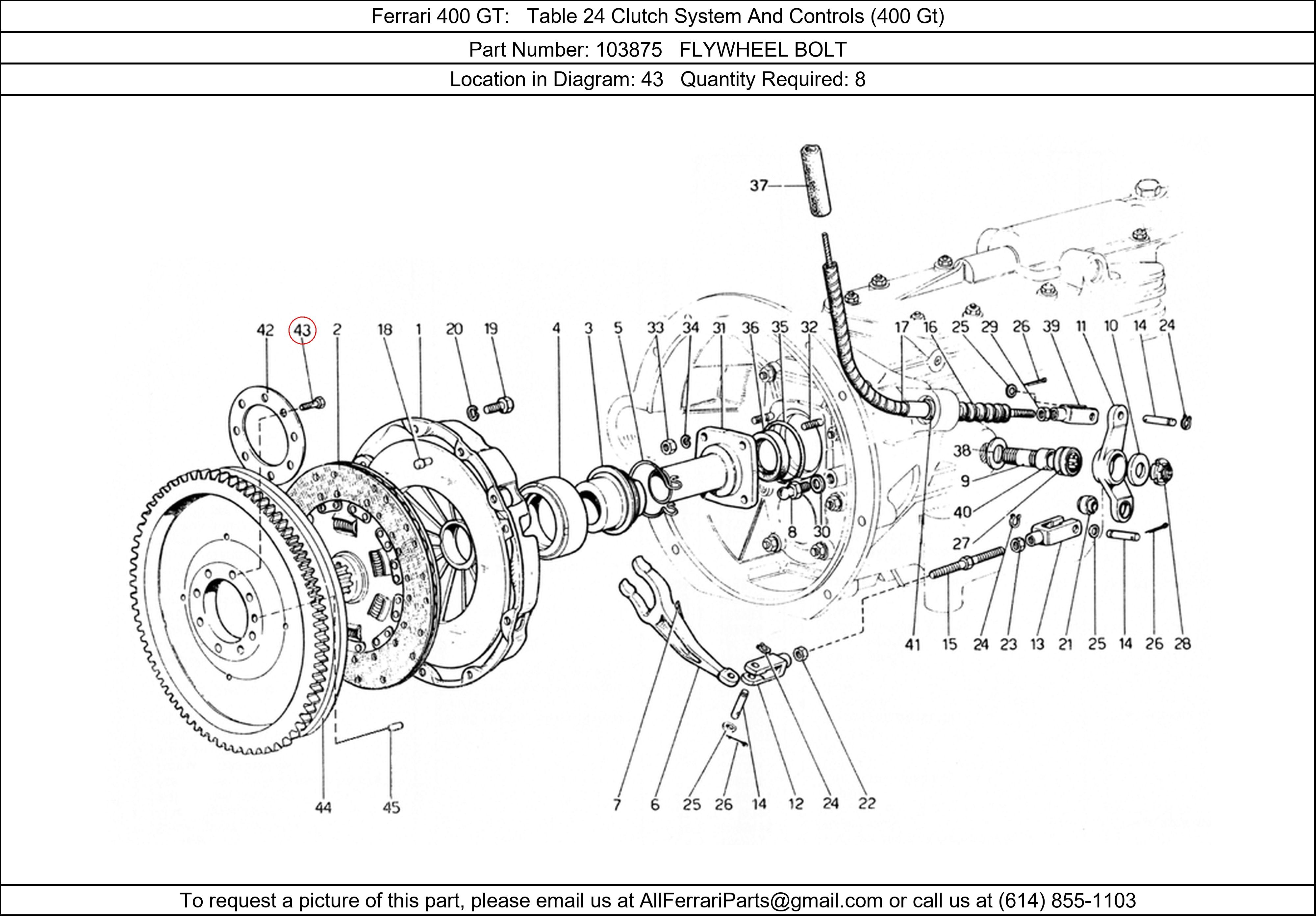 Ferrari Part 103875