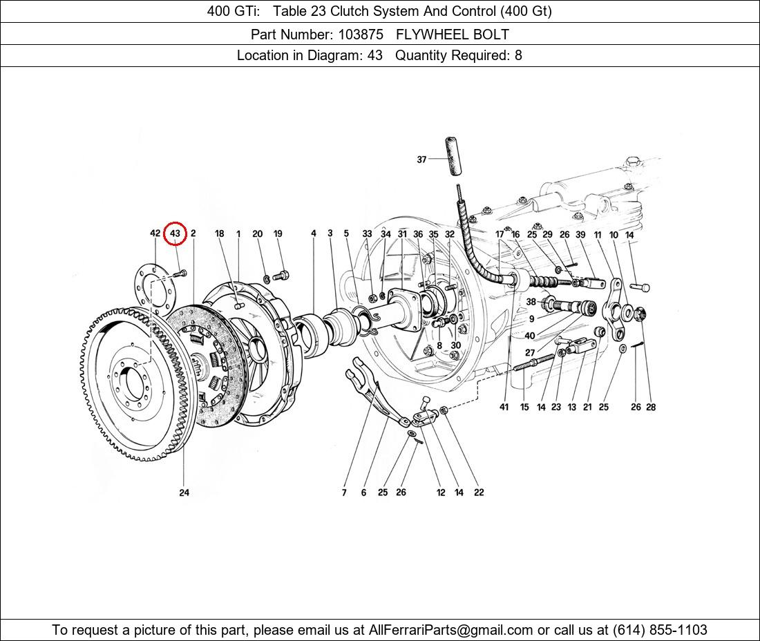 Ferrari Part 103875