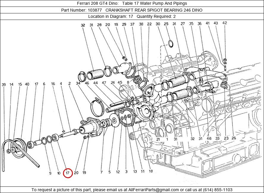 Ferrari Part 103877