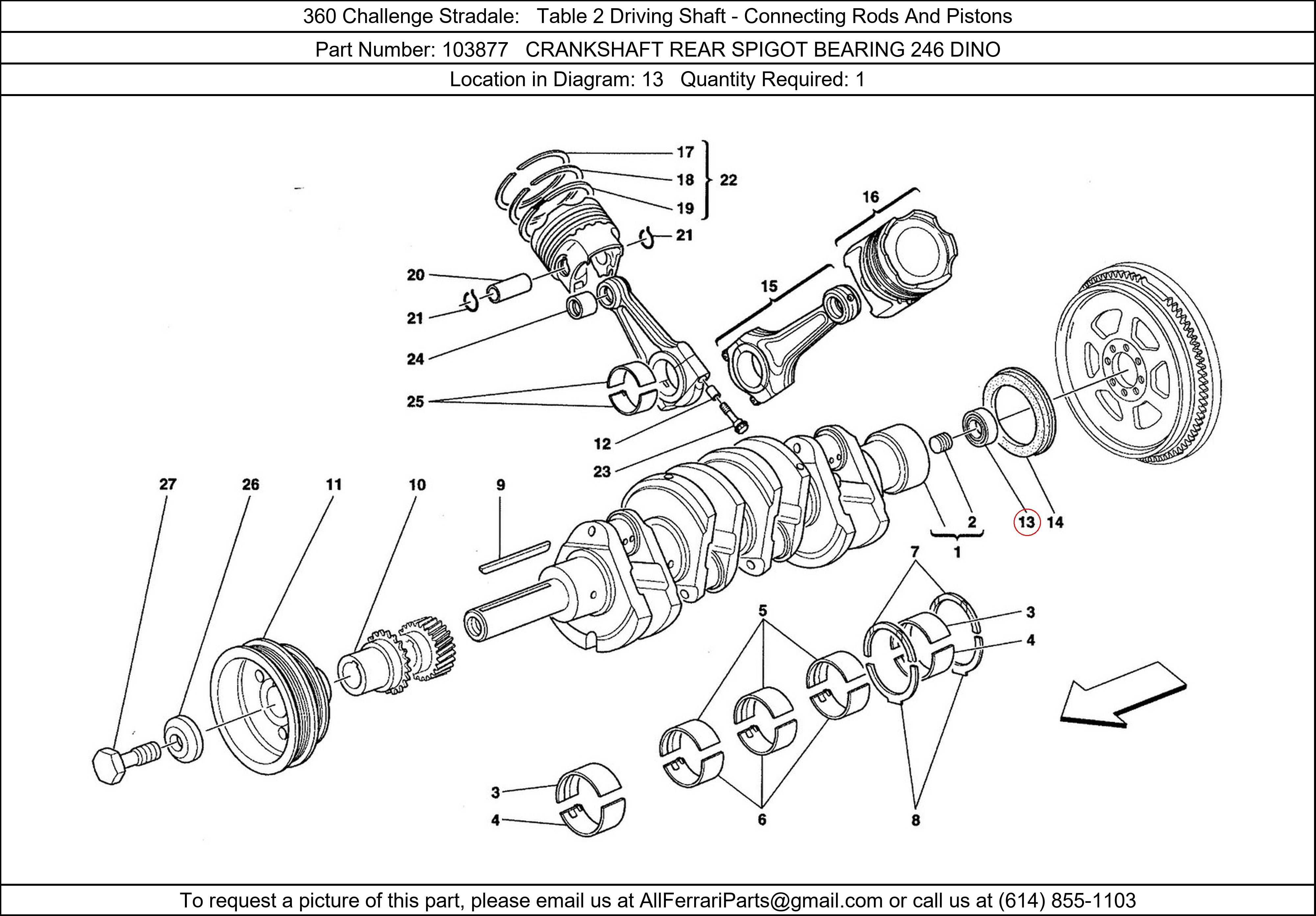 Ferrari Part 103877