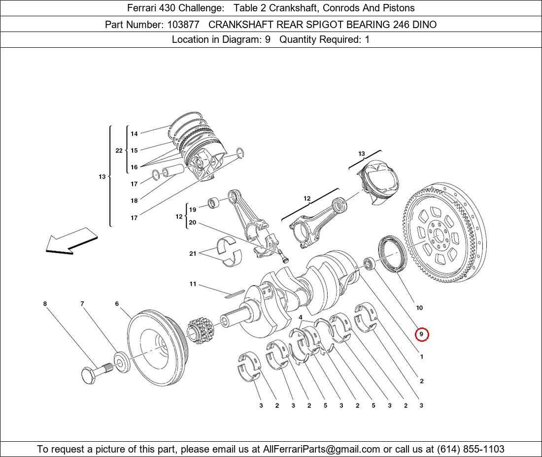 Ferrari Part 103877