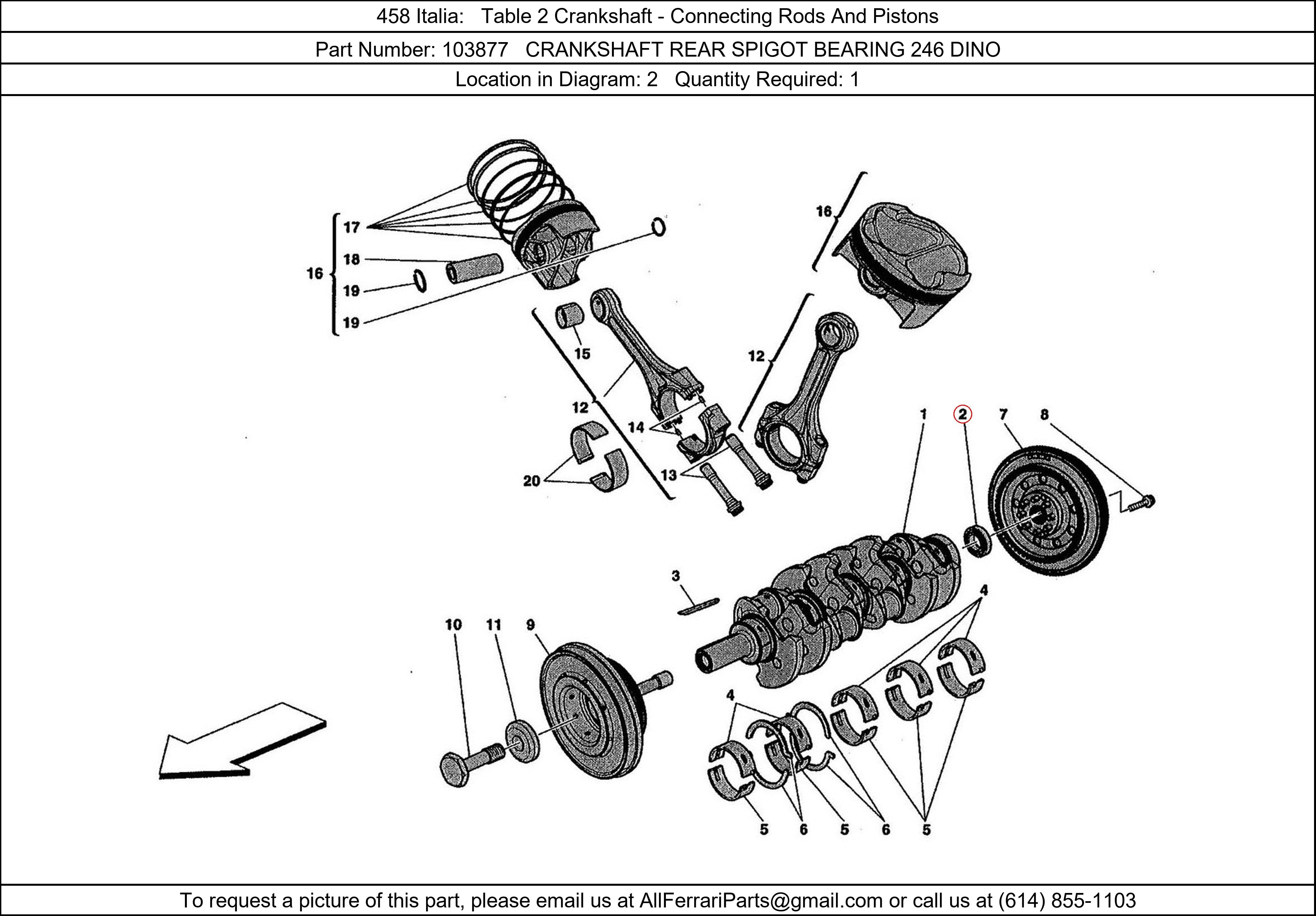 Ferrari Part 103877