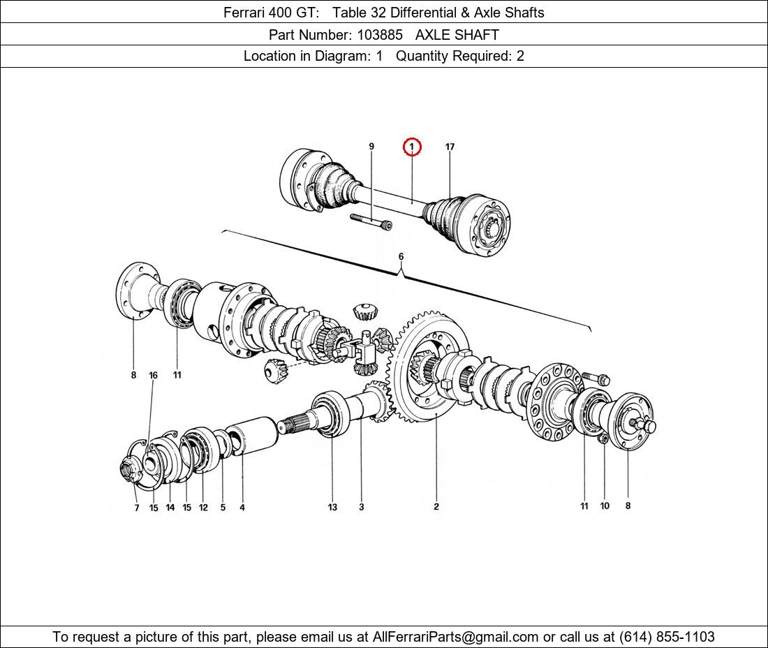 Ferrari Part 103885