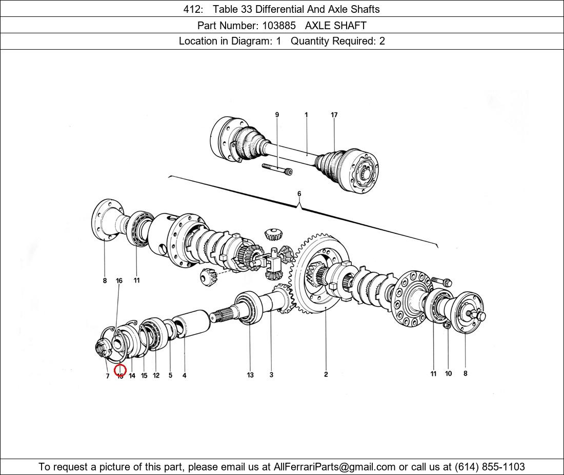 Ferrari Part 103885