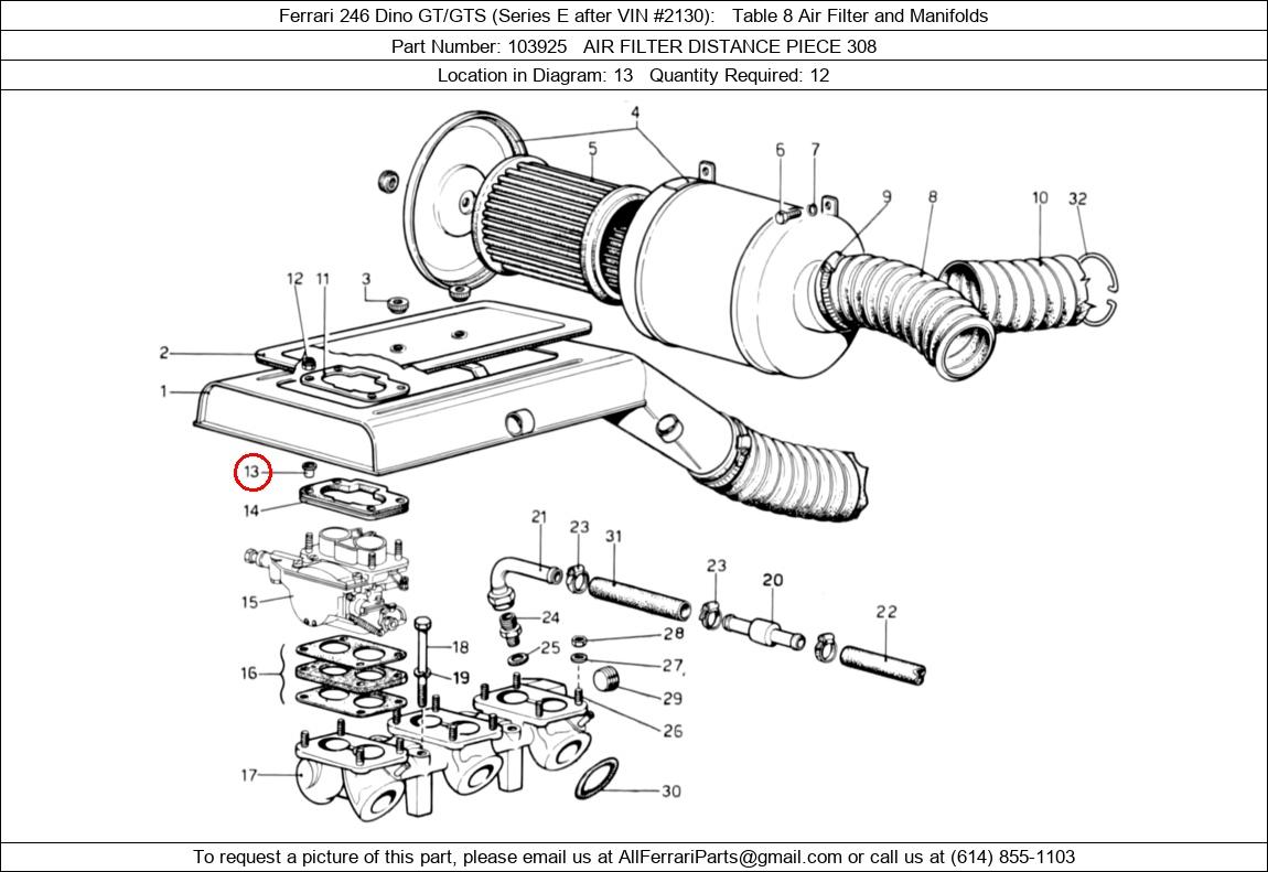 Ferrari Part 103925