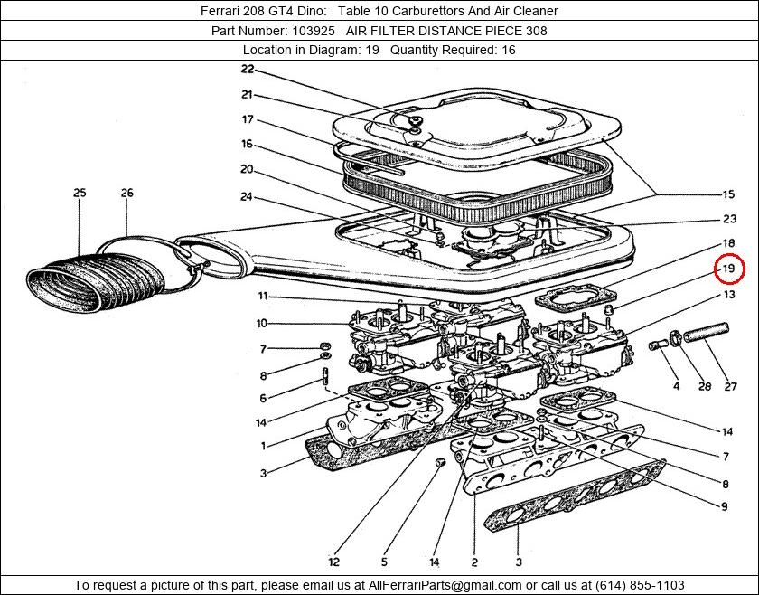 Ferrari Part 103925