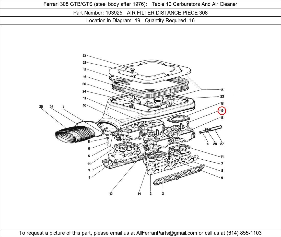 Ferrari Part 103925