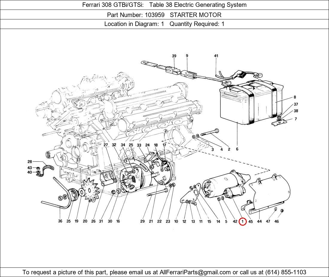 Ferrari Part 103959