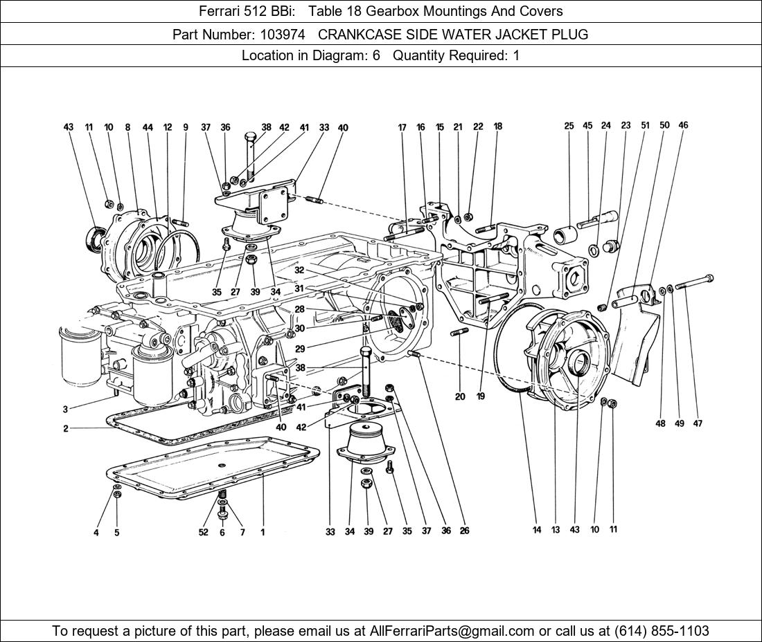 Ferrari Part 103974