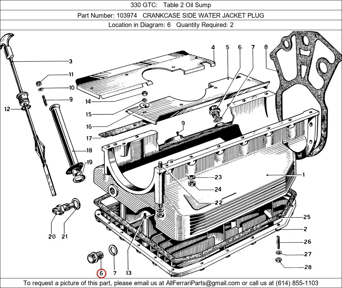 Ferrari Part 103974