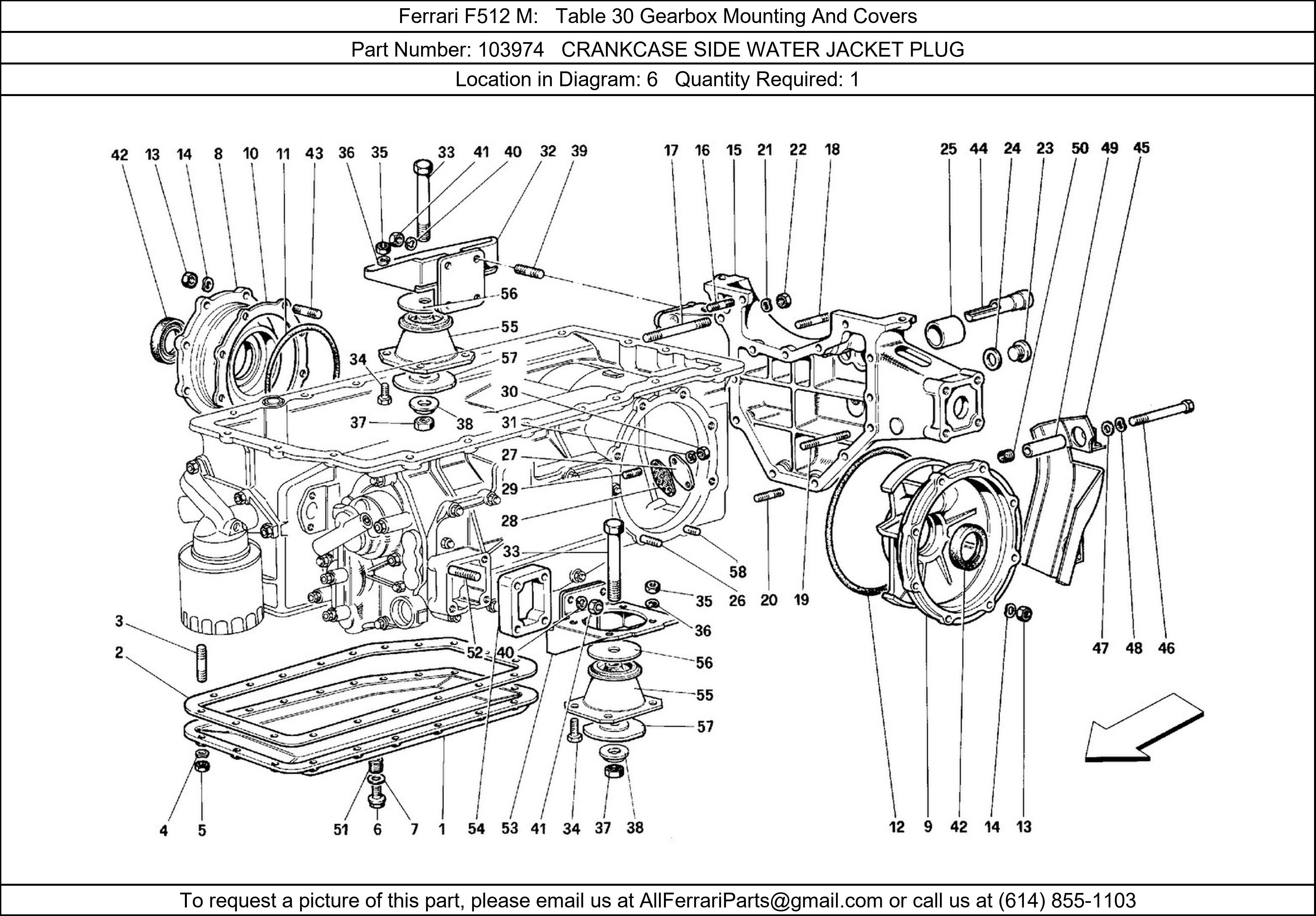 Ferrari Part 103974