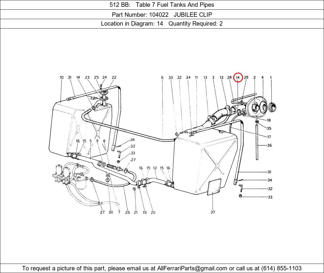 Ferrari Part 104022