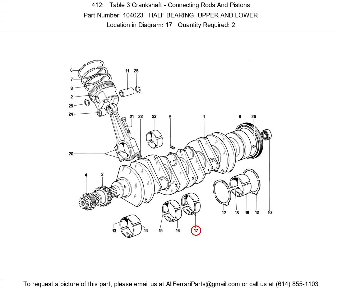 Ferrari Part 104023