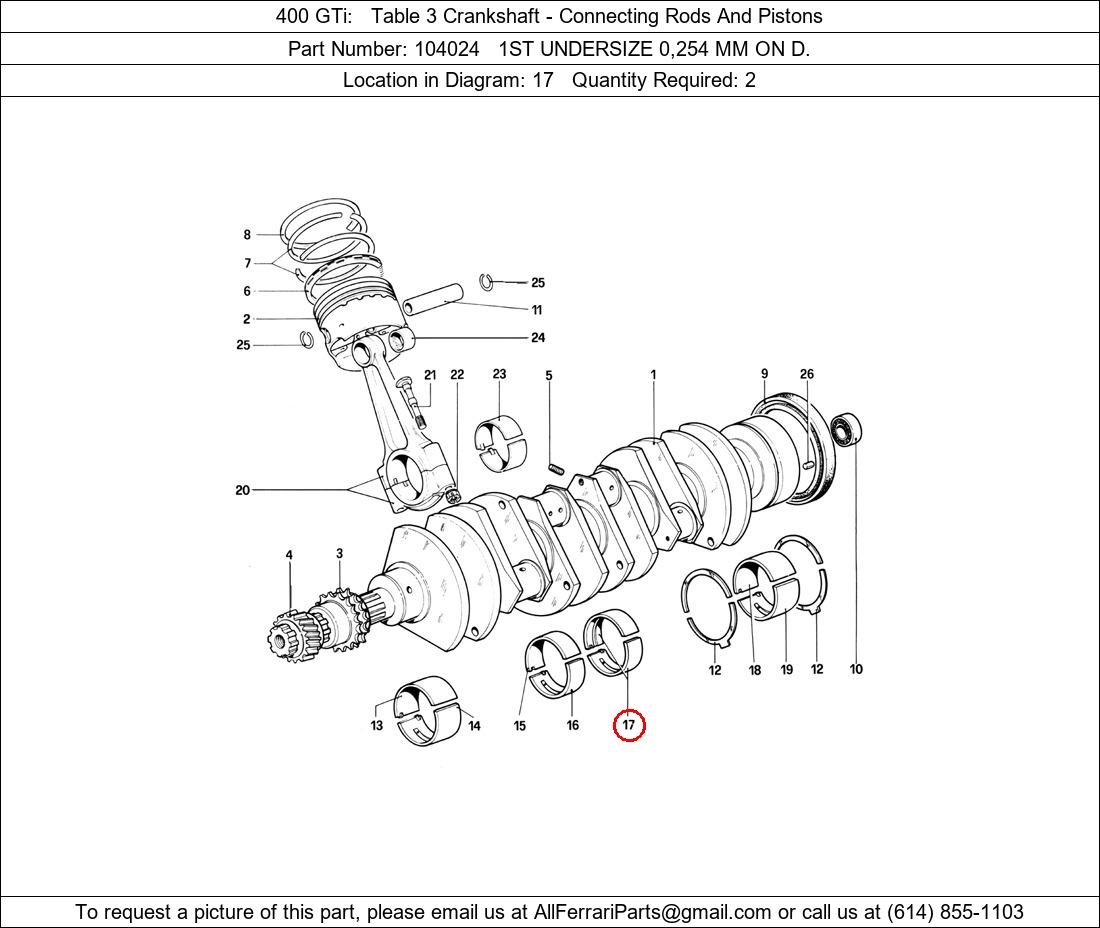 Ferrari Part 104024