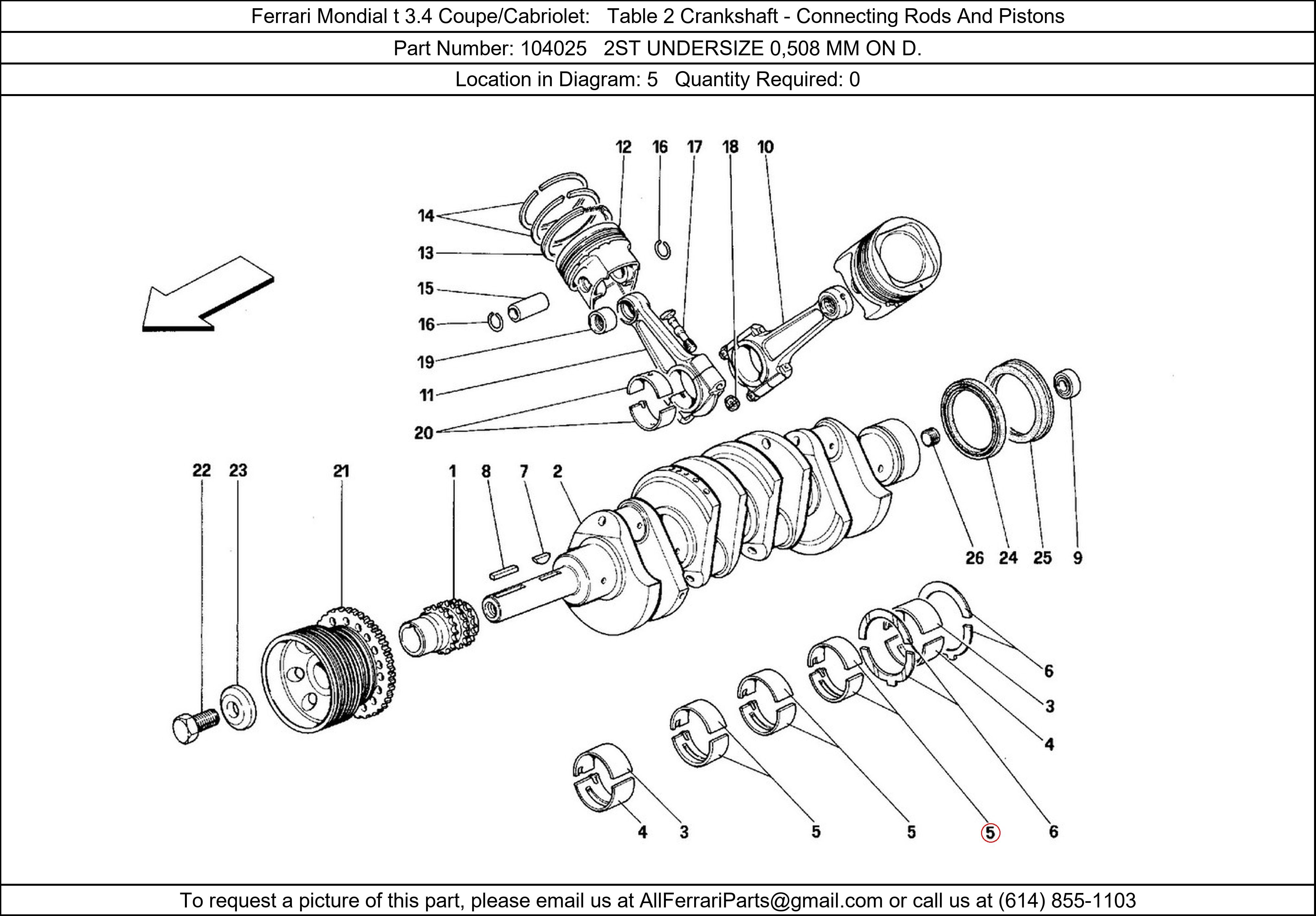 Ferrari Part 104025