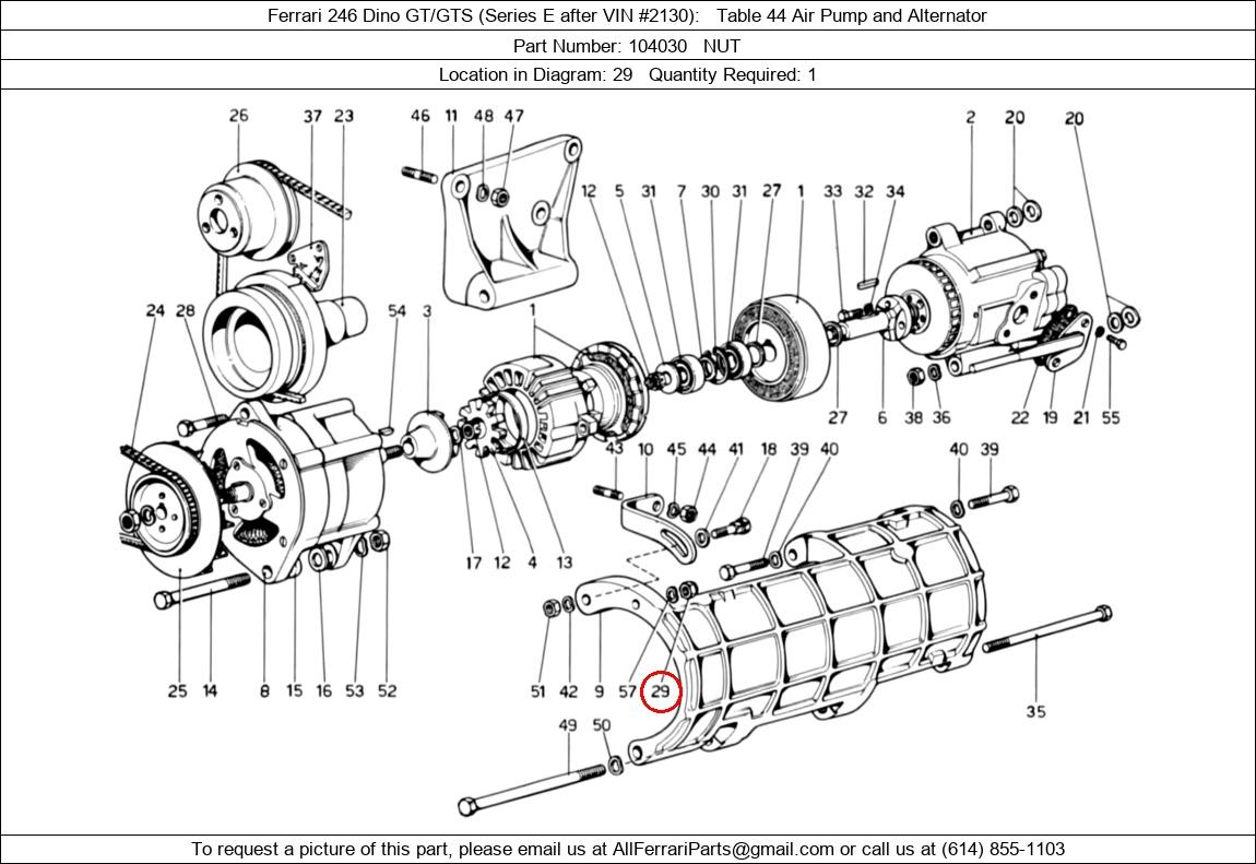 Ferrari Part 104030