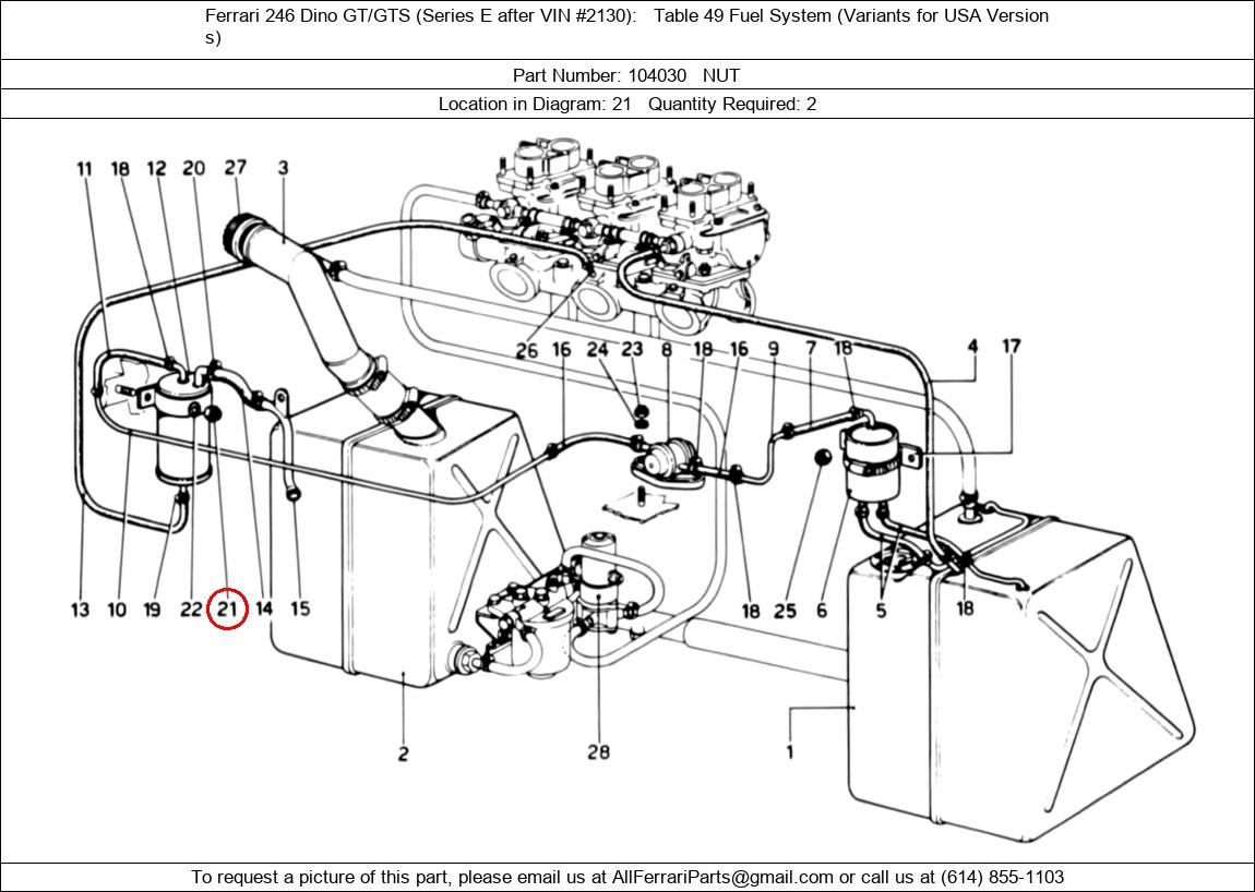 Ferrari Part 104030