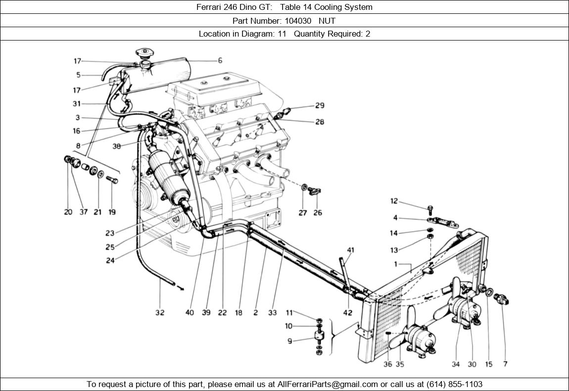 Ferrari Part 104030