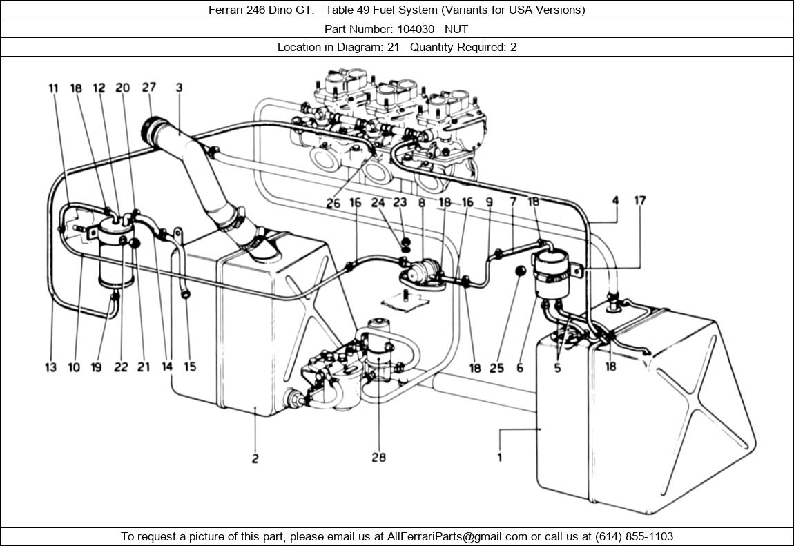 Ferrari Part 104030