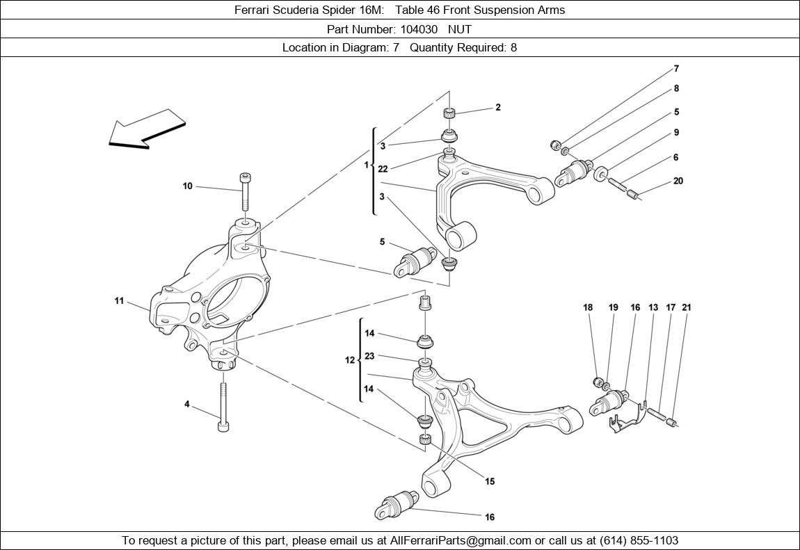 Ferrari Part 104030