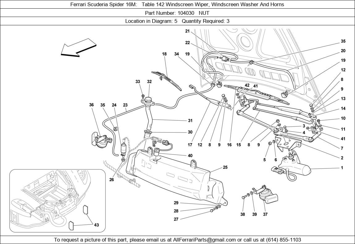 Ferrari Part 104030