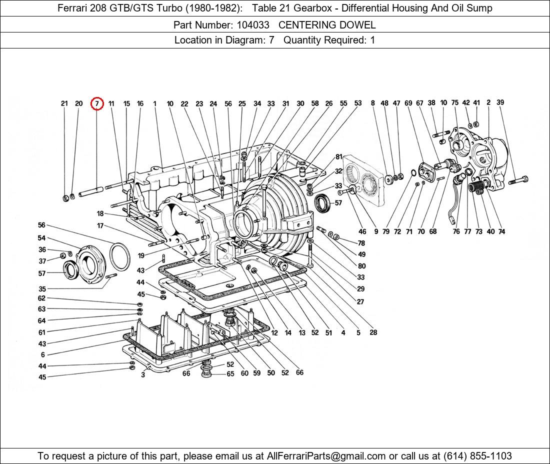 Ferrari Part 104033