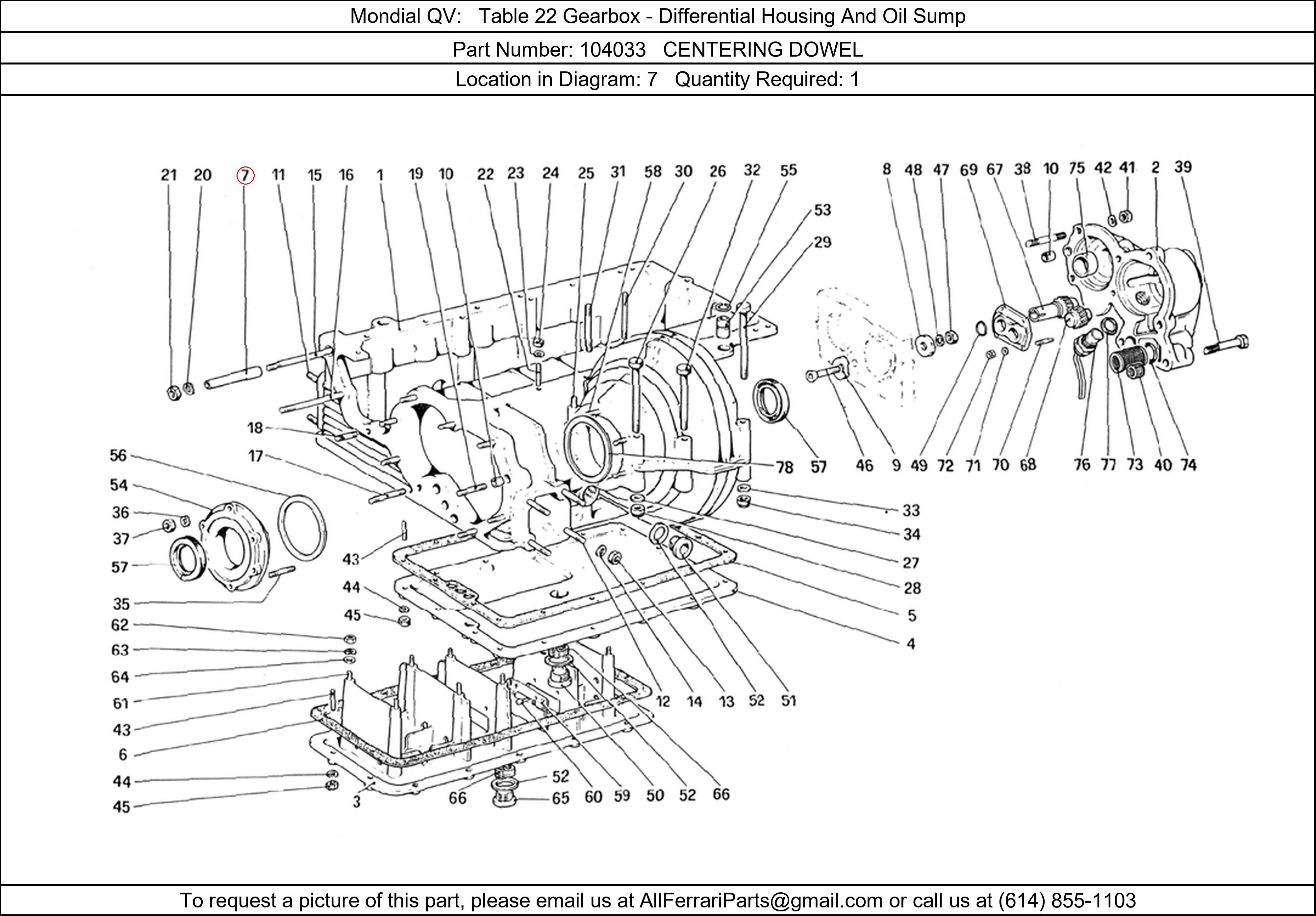 Ferrari Part 104033