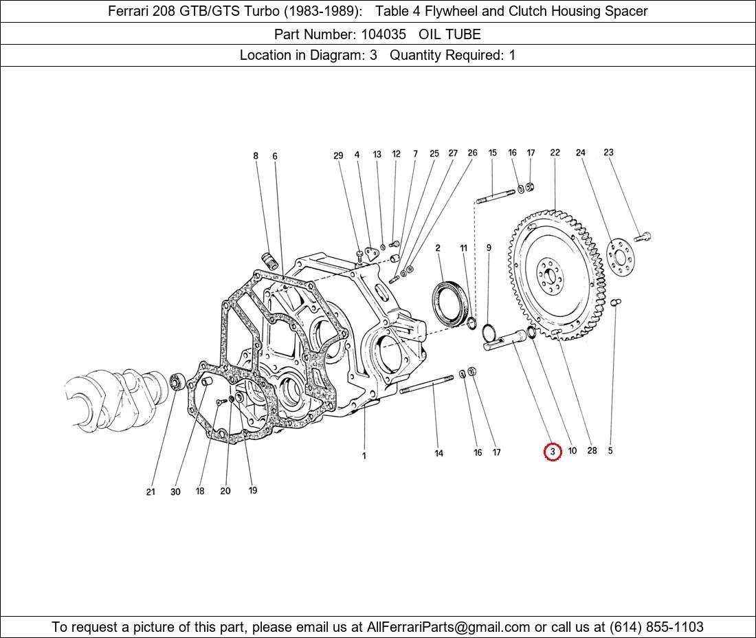 Ferrari Part 104035