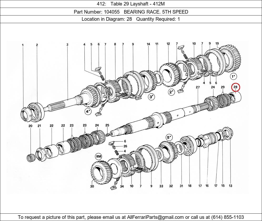 Ferrari Part 104055